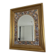 Miroir Andalou en céramique émaillée (cuerda seca)