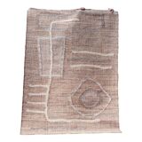 Woven carpet in jute and wool 240x170 cm