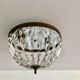 Bronze ceiling and crystal stamps