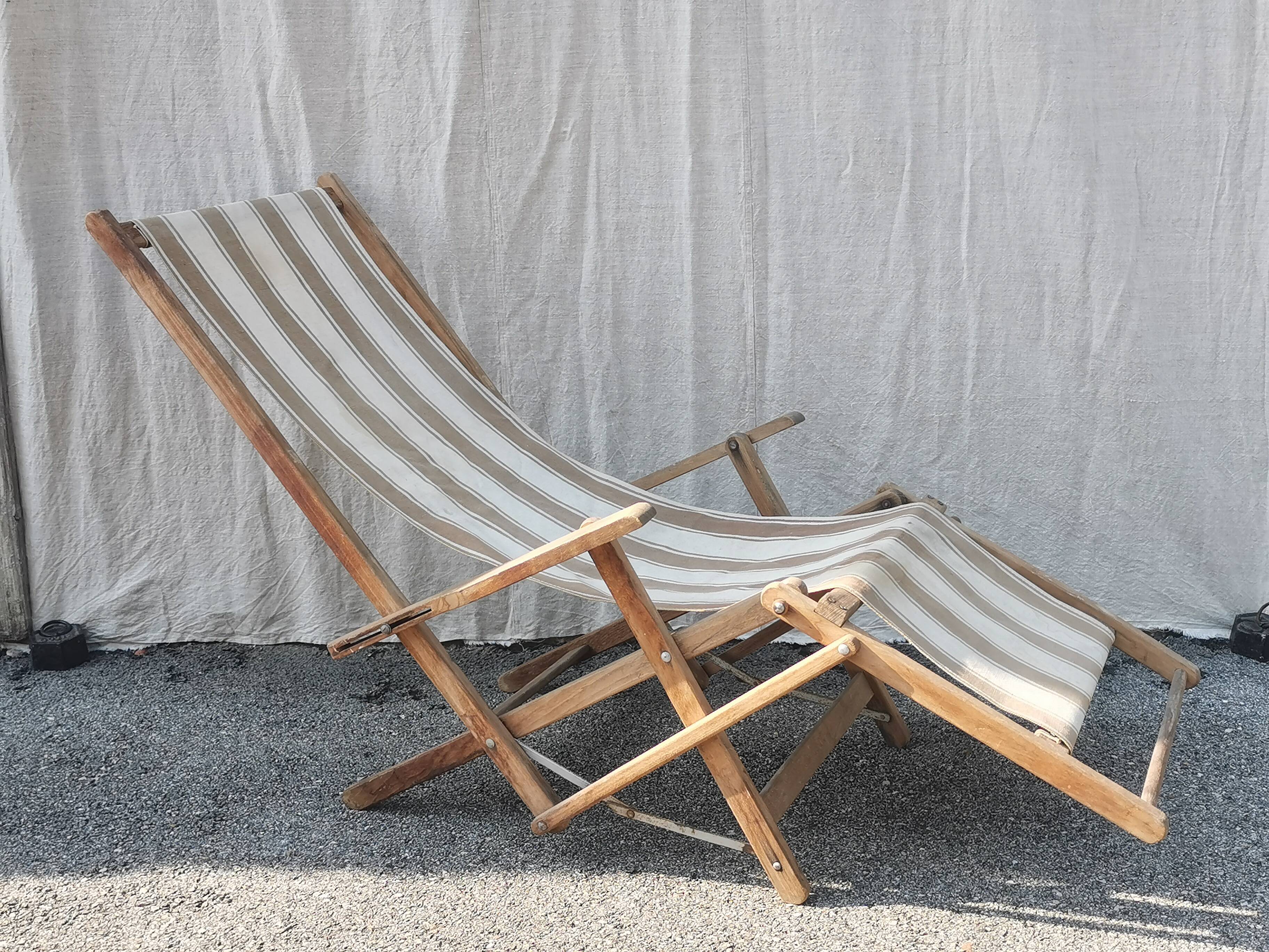 Paire de chiliennes vintage 60