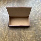 Empty pocket, Art Deco box in straw marquetry