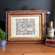 Old world map planisphere