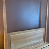 Solid teak canopy bed 160x200