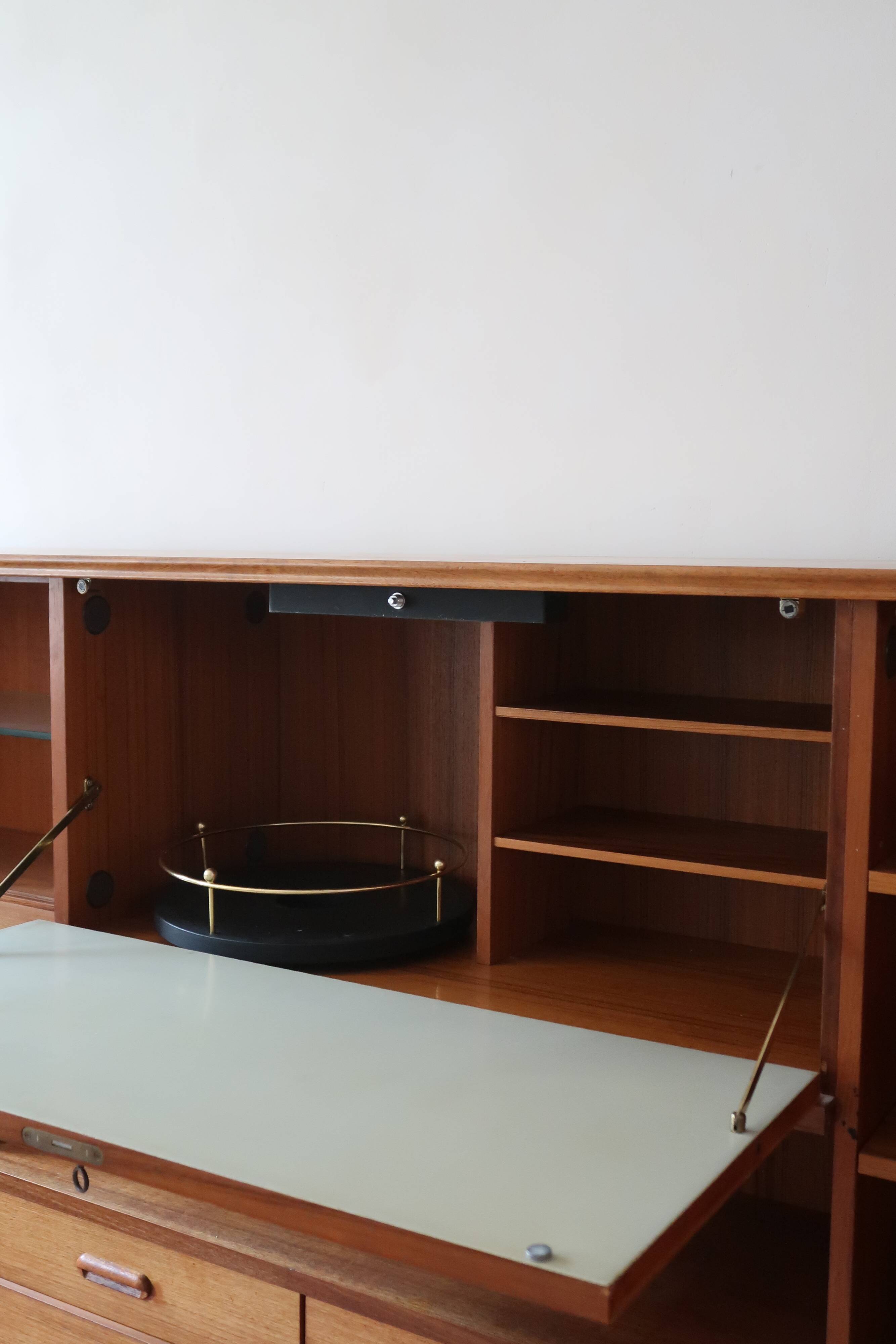Large Simat high Scandinavian sideboard buffet