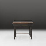 Swedish desk 19th century in black original paint