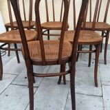 6 thonet chairs model 56 thonet