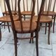 6 thonet chairs model 56 thonet