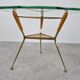 Table basse à trépied italienne du milieu du siècle, années 1950