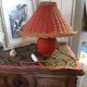 Wicker lamp