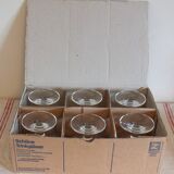 6 Zwiesel Glas Germany Parma crystal bowls