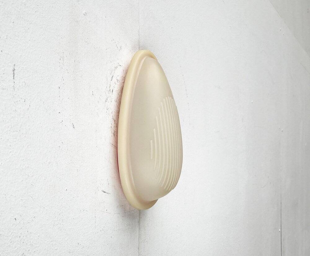 Postmodern Italian silicone wall lamp model Drop 1 by Marc Sadler for Arteluce, 1990s.