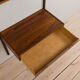 Preben Sorensen Danish mid century rosewood  wall unit with floating desk, PS system,  Randers, 1960