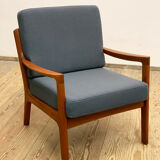 Teak armchair or easy chair by Ole Wanscher for France & Son, Mid Century Modern Danish Design, 1950er
