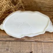 Terrine lapin blanc vintage