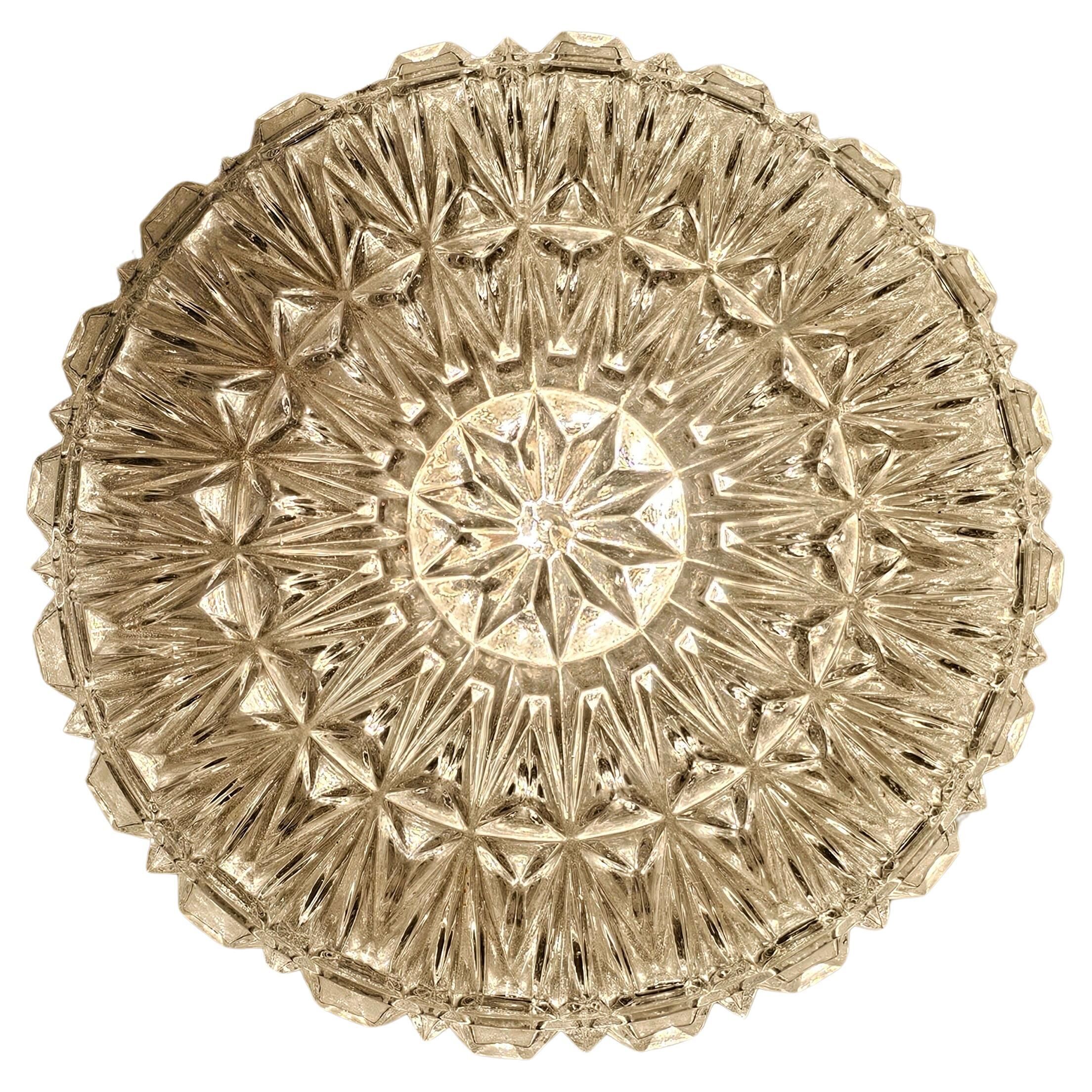Mid Century wall lamp or ceiling light by ERCO from the 1960s.