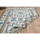 1970s Vintage Turkish Oushak Handmade Wool Cotton Pink Area Rug 130x190