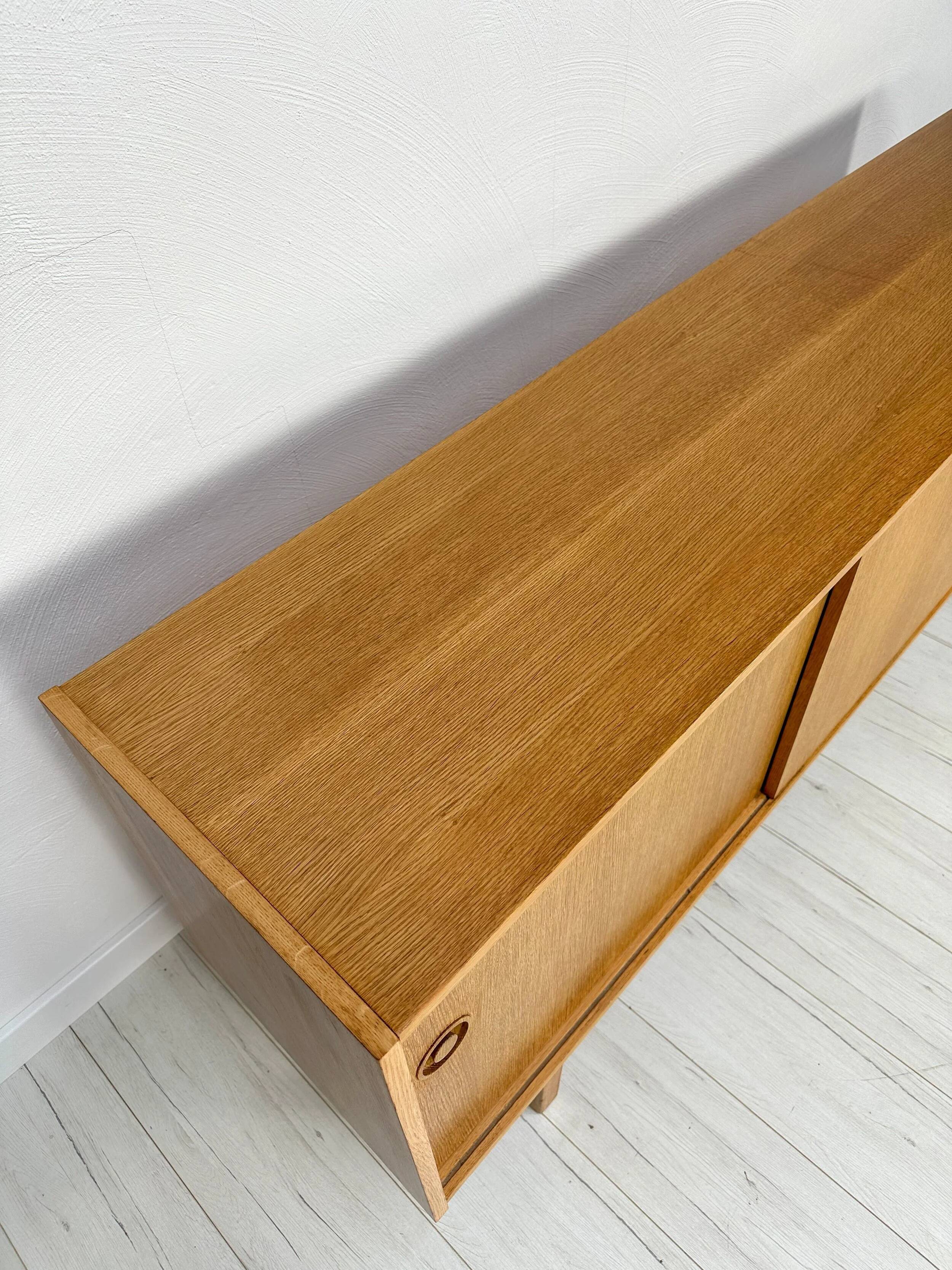 1960s Vintage Scandinavian Erik Wørts for IKEA Oak Sideboard