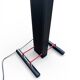 Stilnovo Zagan floor lamp, Italian design from the 80s, dimmer.