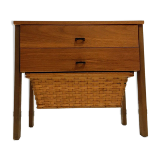 Vintage Sewing cabinet or night stand by W-Horn collection