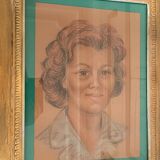 Wooden frame knot ribbon 68 x48