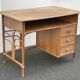 Bureau en rotin vintage