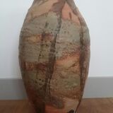 Large multicolored ceramic vase