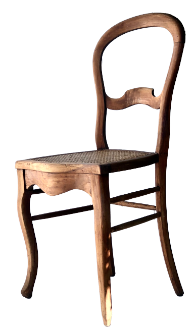 Old cane chair