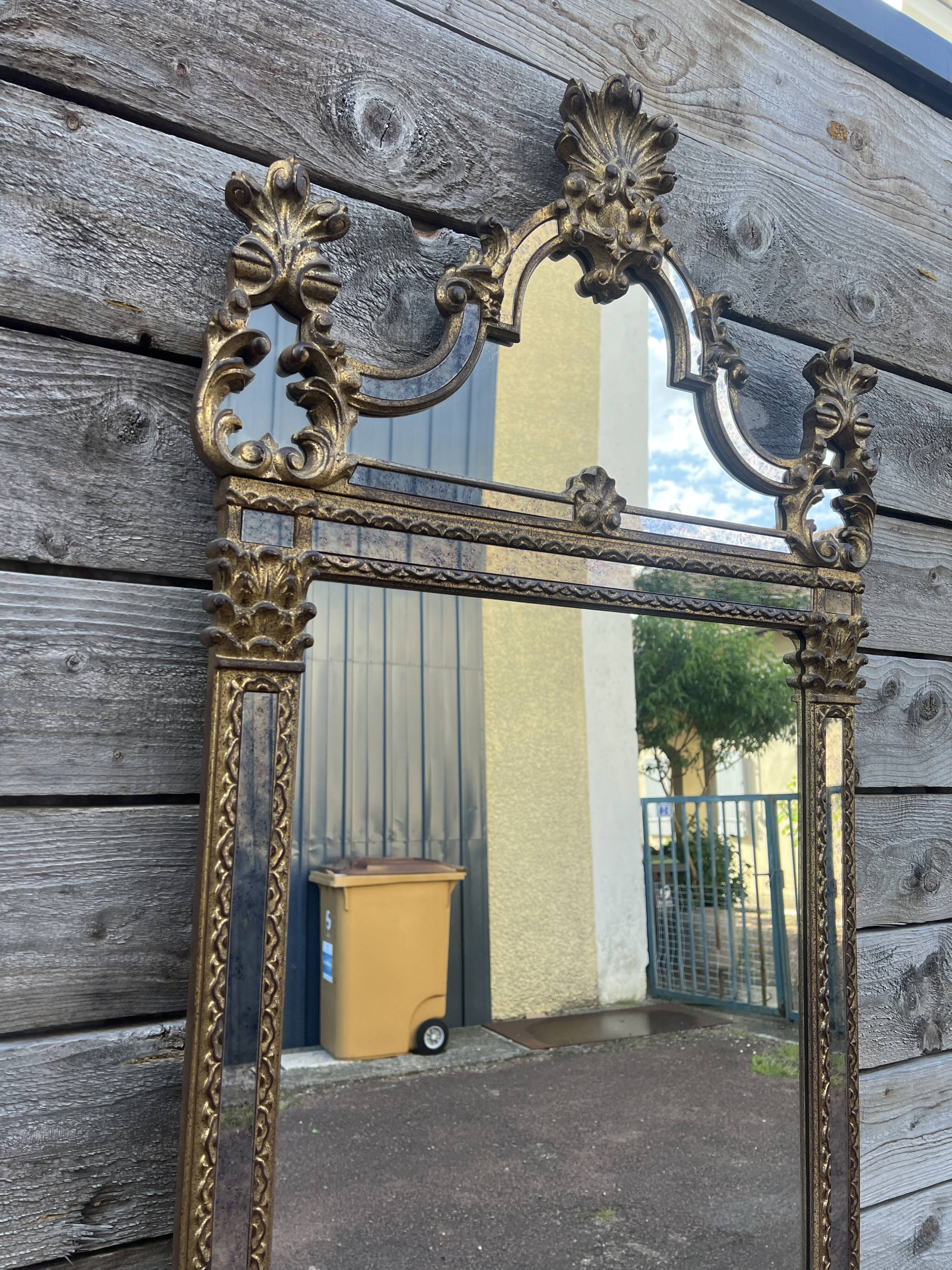 Louis XV Neo-Regency Style Mirror