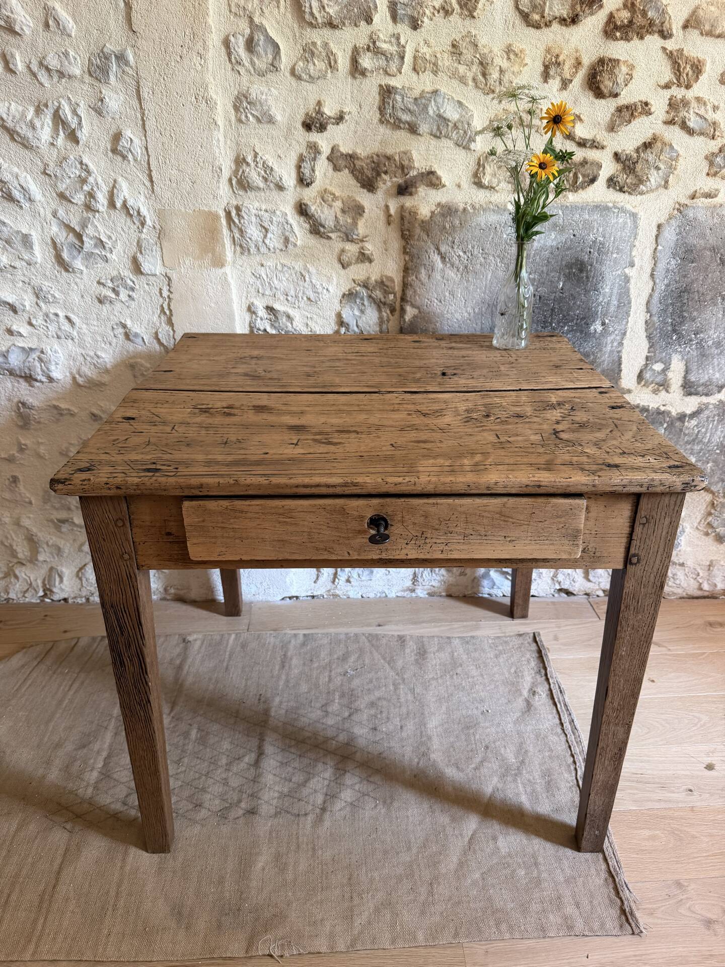 Renovated desk or side table