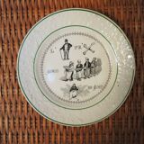 5 old ceramic speakers HB Choisy