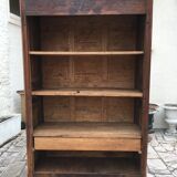 Wardrobe Louis XV Poitou from XIXth in walnut