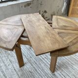 Maison Regain round elm table