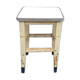 Tabouret on white formica 1950