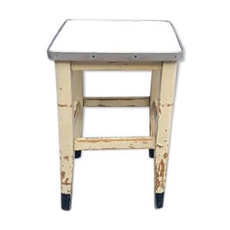 Tabouret on white formica 1950
