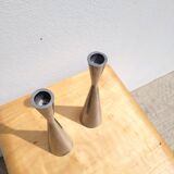 Pair of 90s Ikea candlesticks by Erika Pekkari