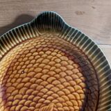 Assiettes et plat poisson Sarreguemines