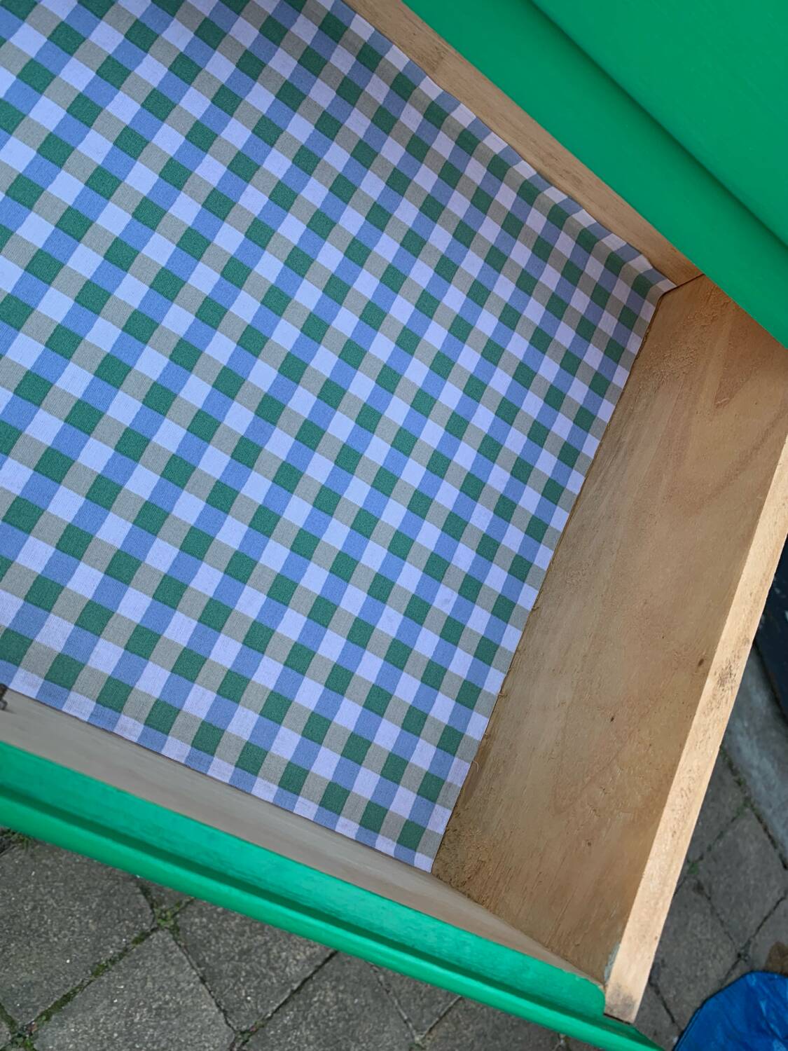 Chiffonnier art déco vert
