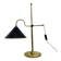 Mid-century adjustable brass desk lamp, 1970s