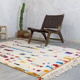Moroccan Berber rug 220 x 144 cm Azilal wool rug