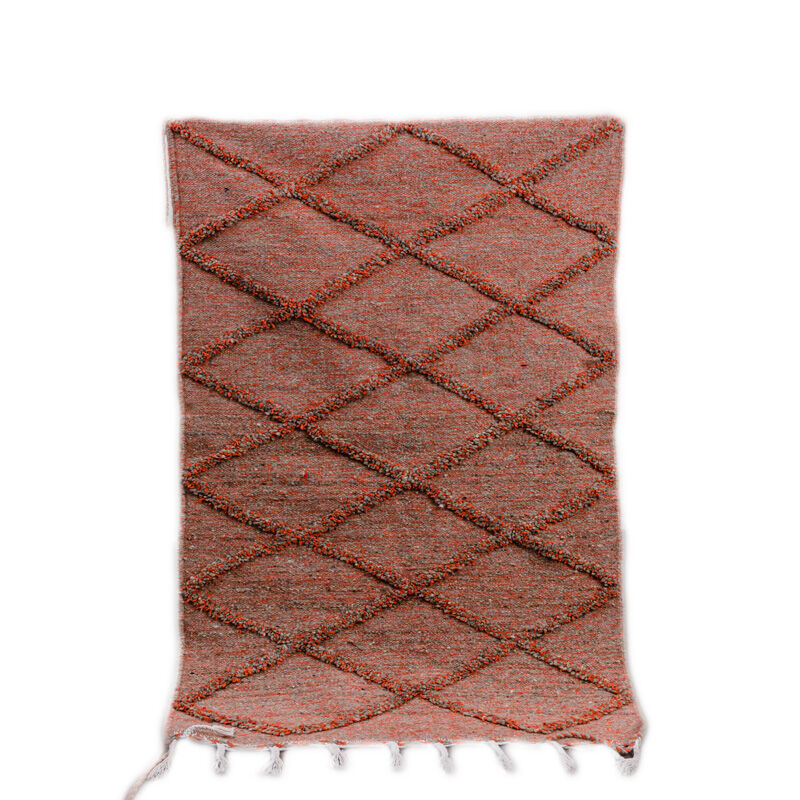 Berber carpet terracota 102x155 cm