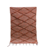 Berber carpet terracota 102x155 cm