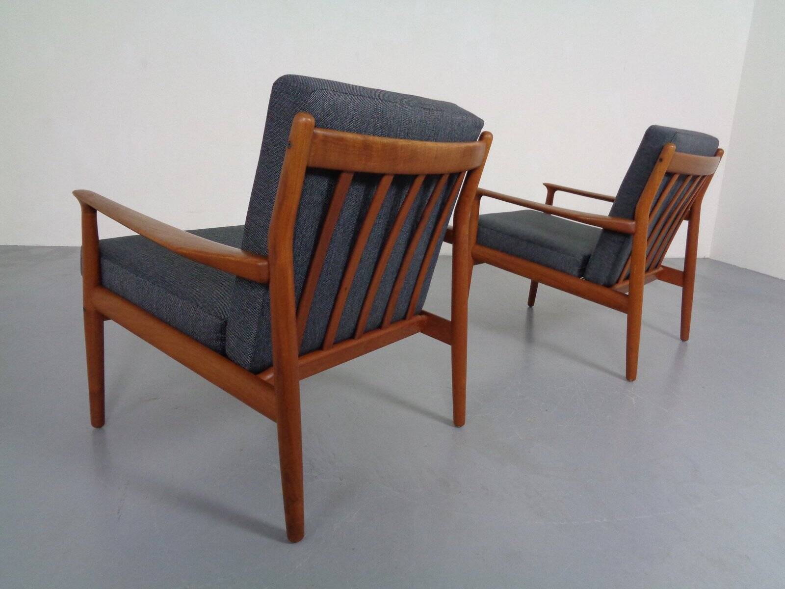 Danish Teak Armchair by Svend Aage Eriksen for Glostrup, 1960s