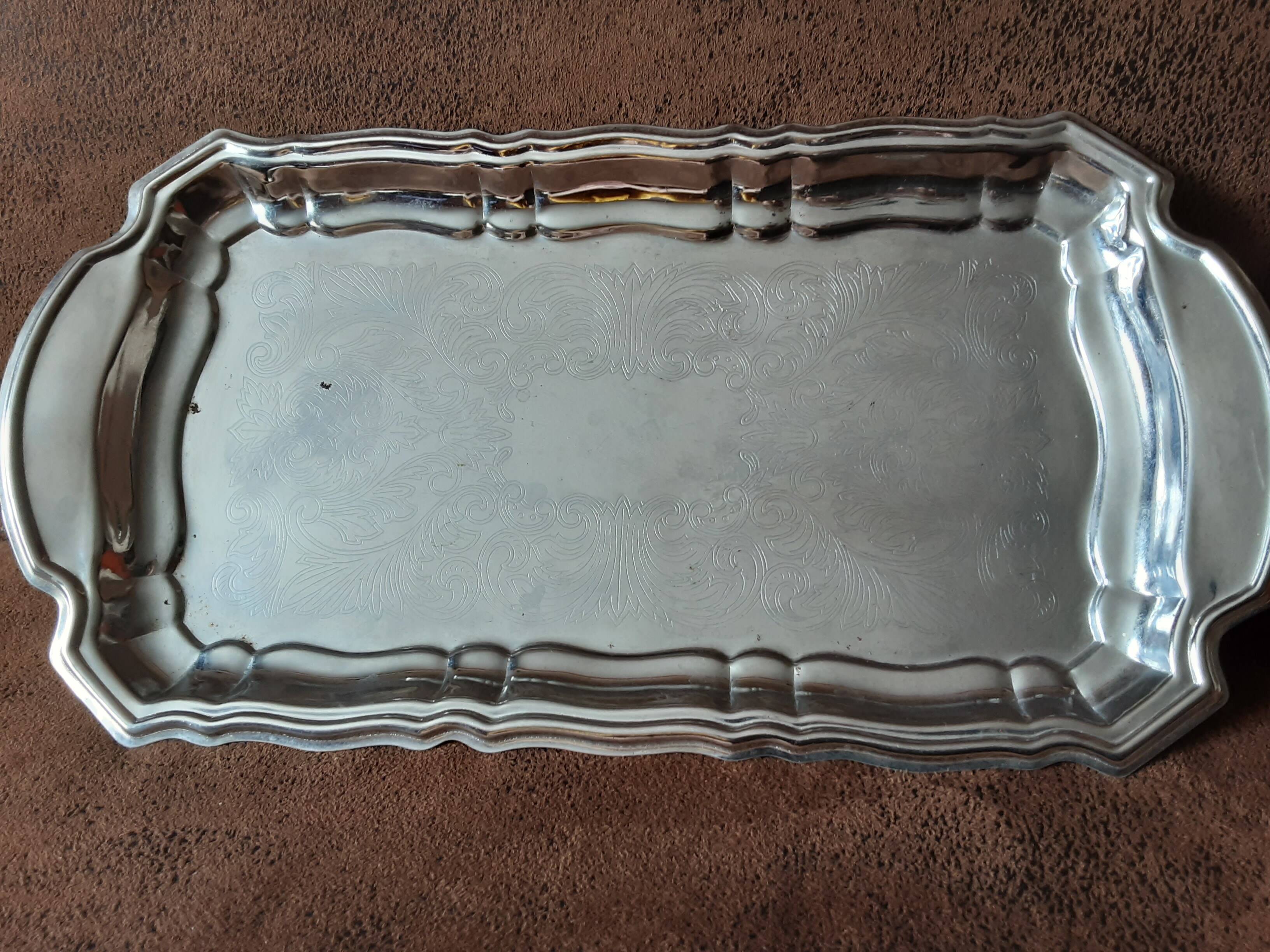 Metal butter dish