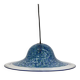 Suspension en verre de Murano bleu Neverrino par Gae Aulenti pour Vistosi Italie, années 1970.