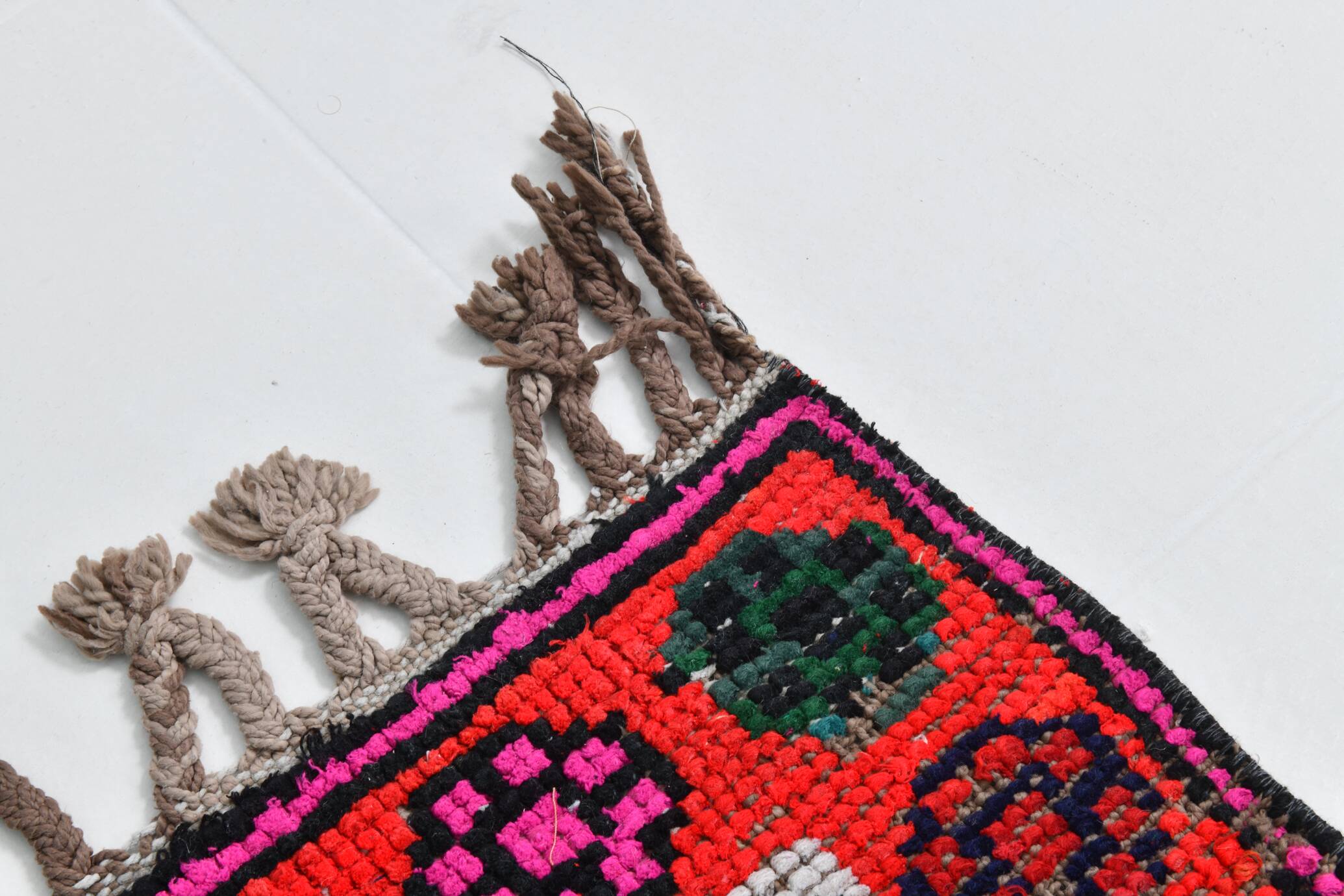 3x12 Colorful Turkish Oushak Runner Rug, 73x373 Cm