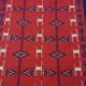 Tapis kilim rouge en laine - 100x180cm
