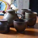 Stoneware tea set