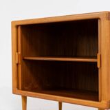 armoire à portes tambour par CFC Silkeborg (Danemark, années 1960).