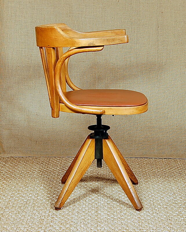 Fauteuil américain de bureau Baumann années 50