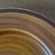 Vintage set of 6 honey brown flat plates from Lunéville.